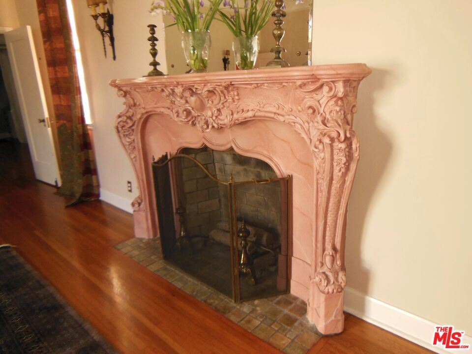 Fireplace, Interior, Wood Texture Flooring