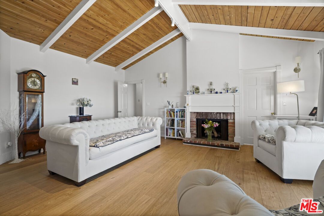 Fireplace, Interior, Living room, Wooden Ceilings, Wood Texture Flooring