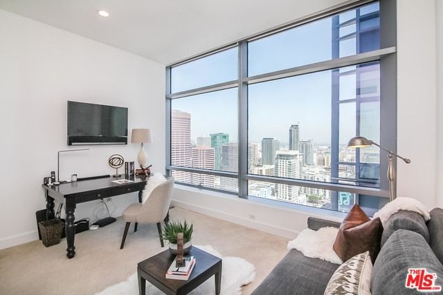 Home Office, Interior, Living room, Recessed Lighting