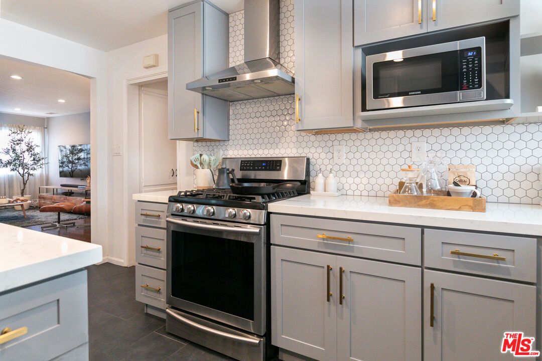 Interior, Kitchen, Recessed Lighting, Stainless Steel Appliances