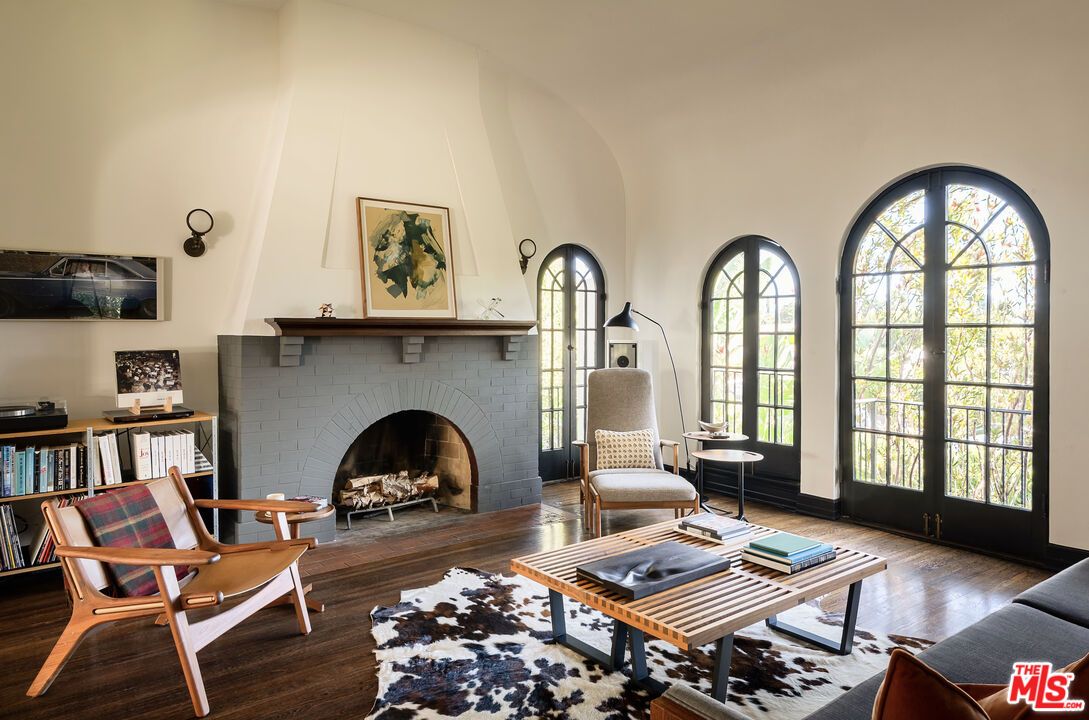 Fireplace, Interior, Living room, Wood Texture Flooring