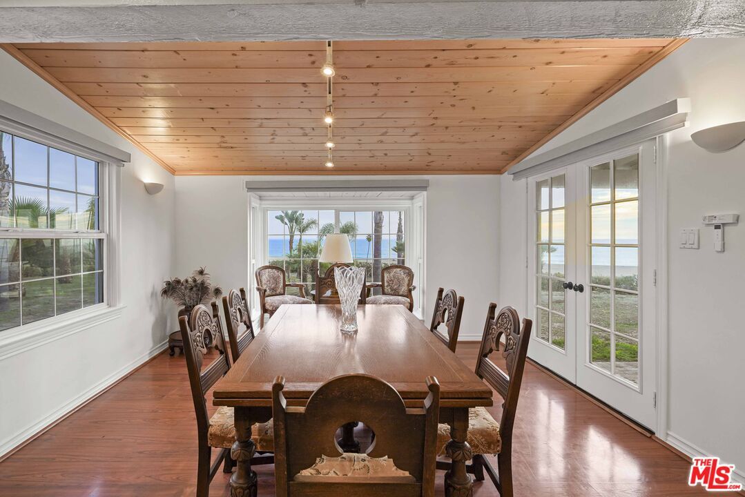 Dining room, Interior, Wooden Ceilings, Wood Texture Flooring