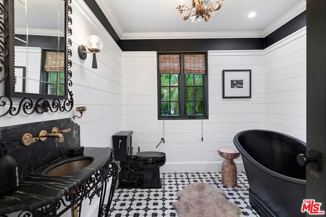 Bathroom, Chandelier, Interior, Recessed Lighting