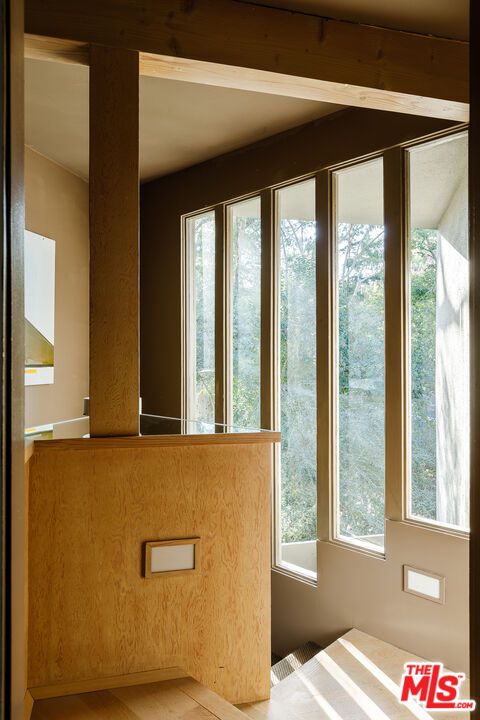 Interior, Wooden Beams