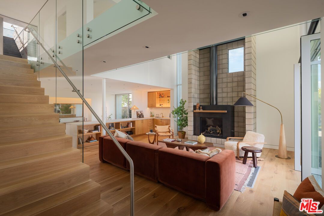 Fireplace, Interior, Living room, Wood Texture Flooring