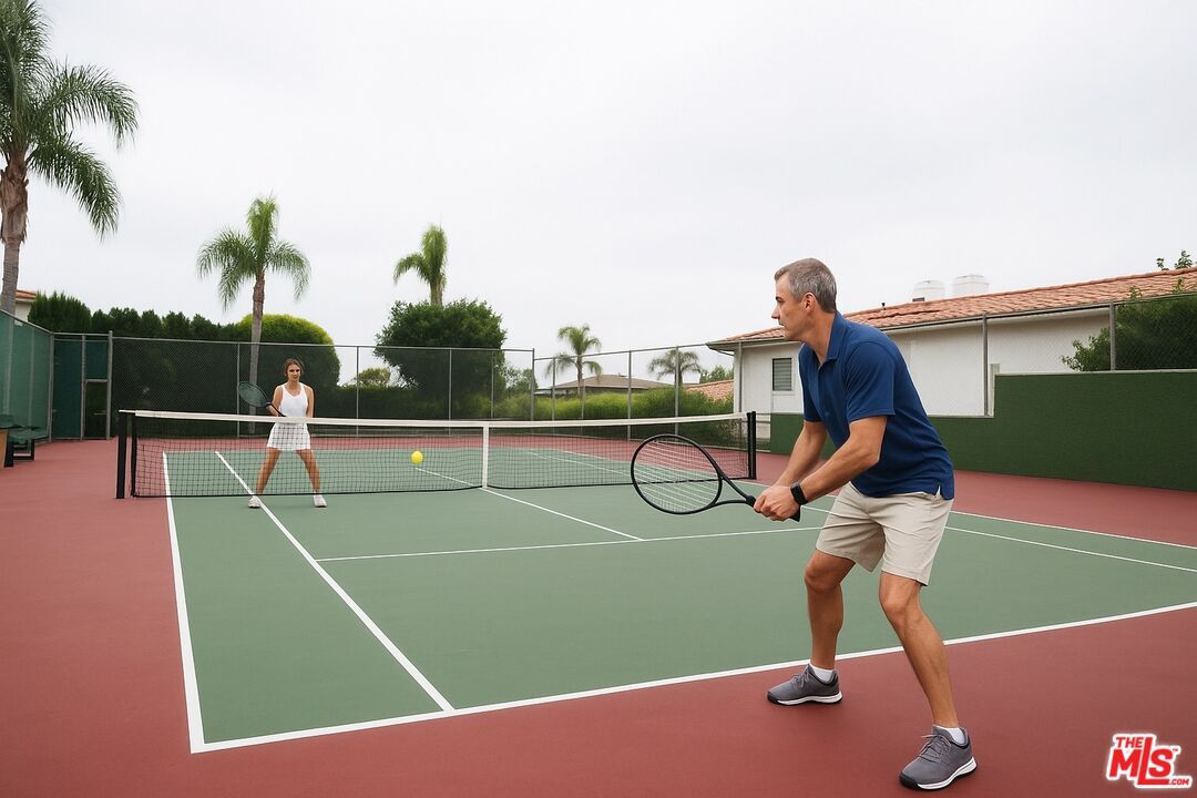 Exterior, Tennis Courts