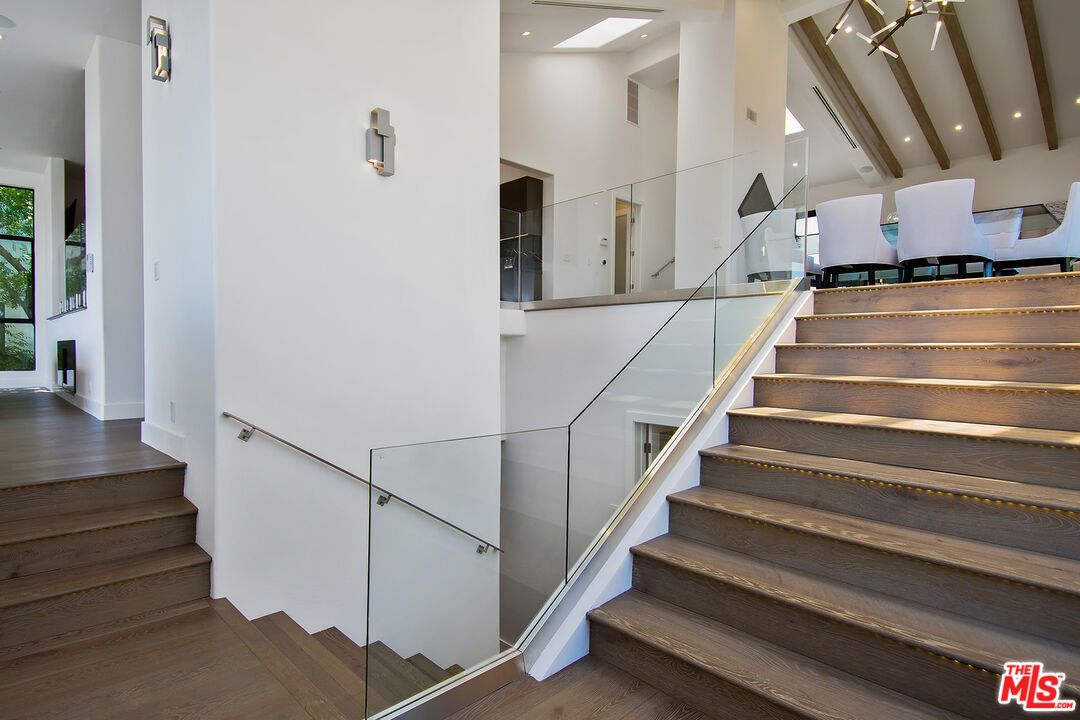 Interior, Recessed Lighting, Wooden Beams, Wood Texture Flooring