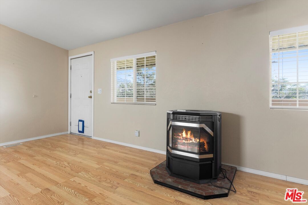 Fireplace, Interior, Wood Texture Flooring