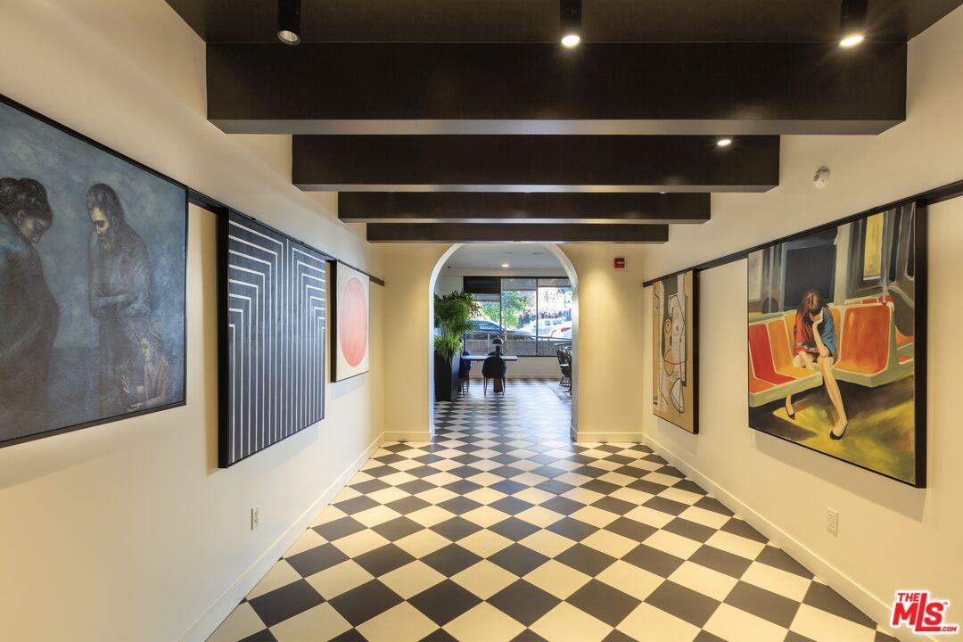 Interior, Recessed Lighting, Wooden Beams