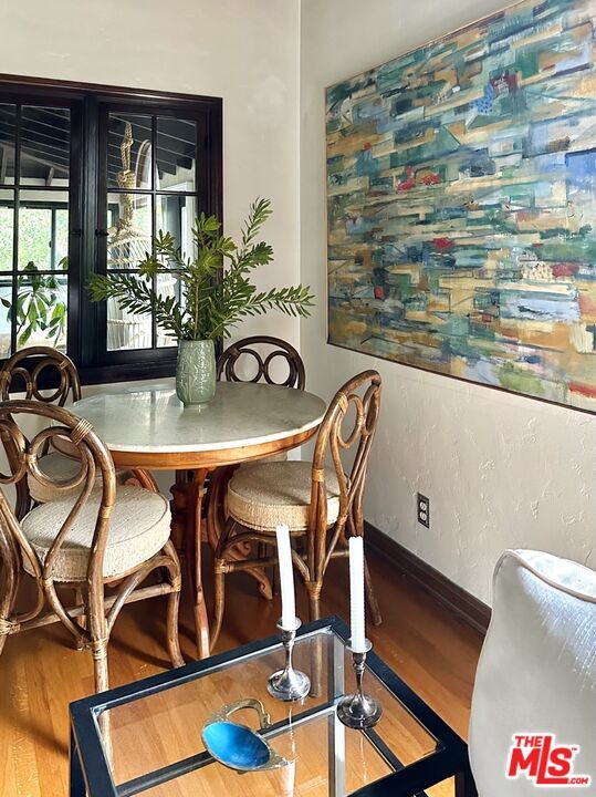Dining room, Interior, Wood Texture Flooring