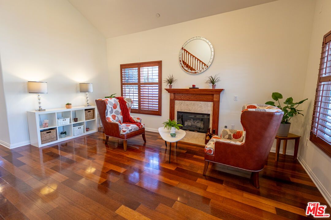 Fireplace, Interior, Living room, Wood Texture Flooring