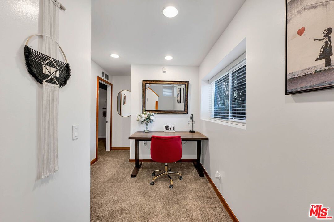 Home Office, Interior, Recessed Lighting