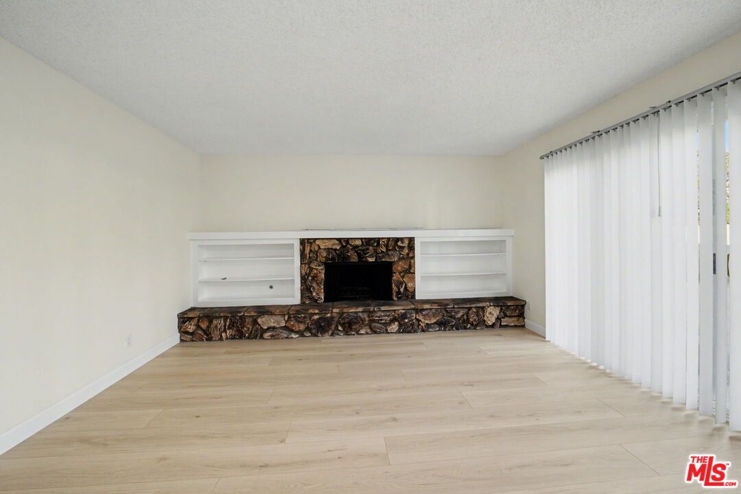 Fireplace, Interior, Wood Texture Flooring