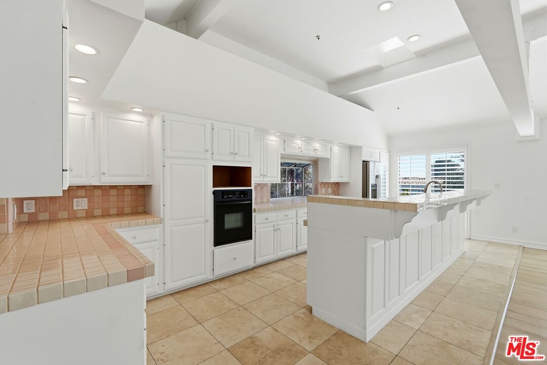 Interior, Kitchen, Recessed Lighting, Tile Countertops