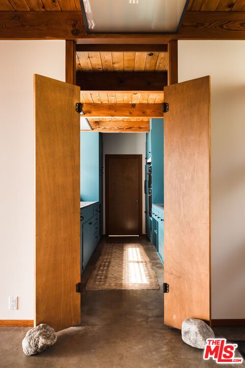Interior, Wooden Ceilings