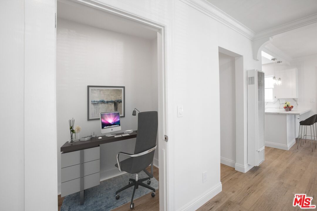 Home Office, Interior, Wood Texture Flooring