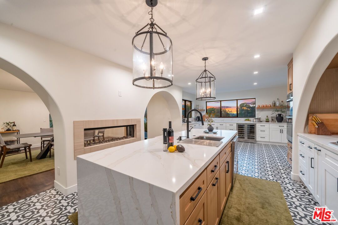 Interior, Kitchen, Pendant Lights, Recessed Lighting