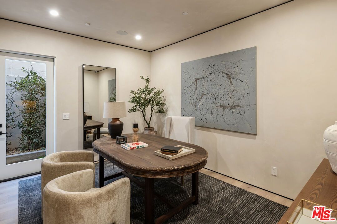 Home Office, Interior, Recessed Lighting