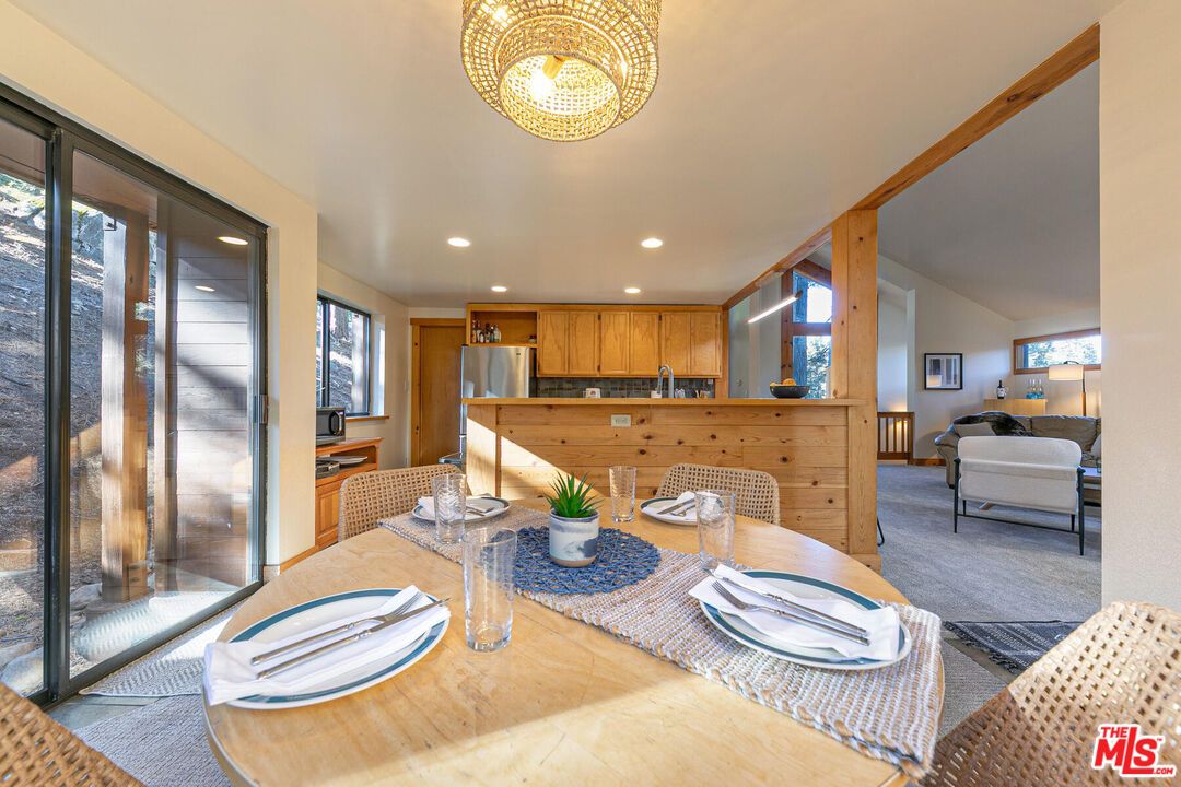 Dining room, Interior, Kitchen, Living room, Recessed Lighting, Stainless Steel Appliances