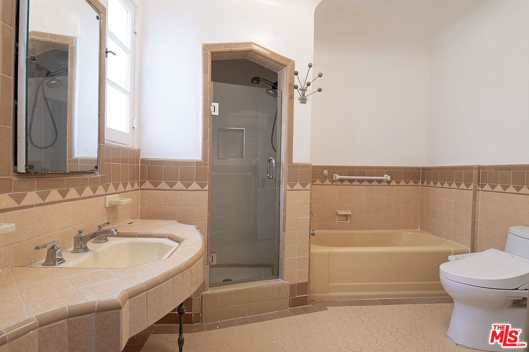 Bathroom, Glass Shower, Interior, Tile Countertops