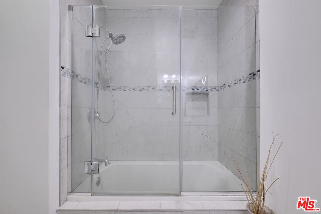 Bathroom, Glass Shower, Interior, Marble Walls