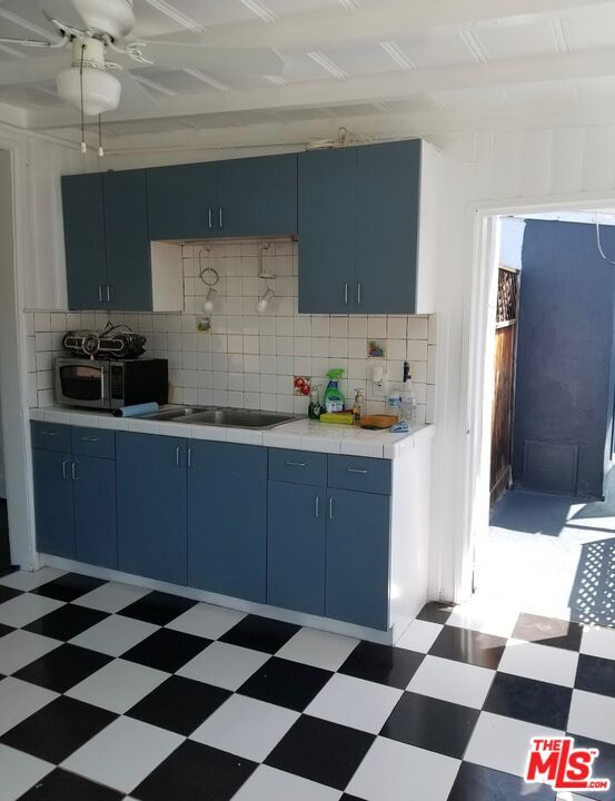 Interior, Kitchen, Tile Countertops