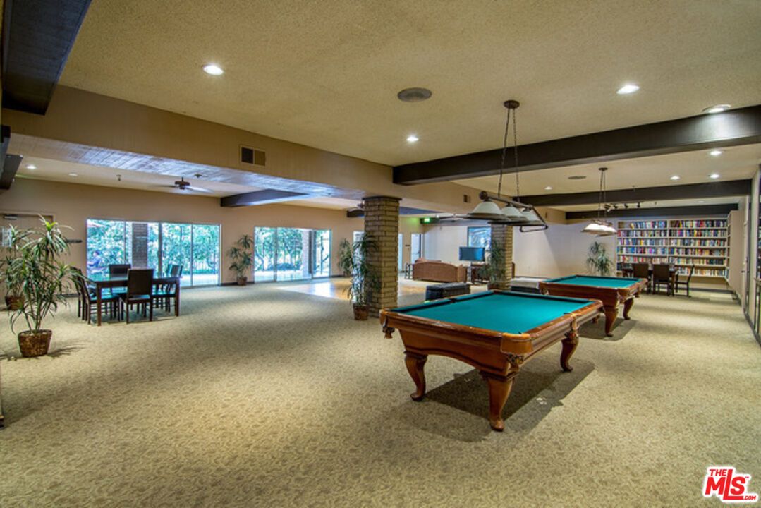 Billiard Table, Game Room, Interior, Pendant Lights, Recessed Lighting