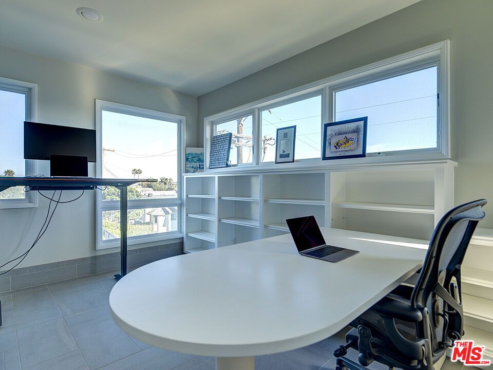 Home Office, Interior, Recessed Lighting