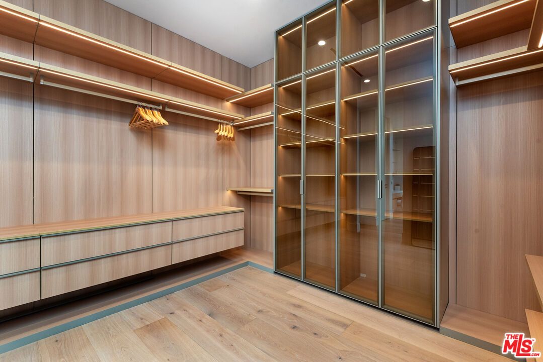 Interior, Walk-in Closets, Wood Texture Flooring