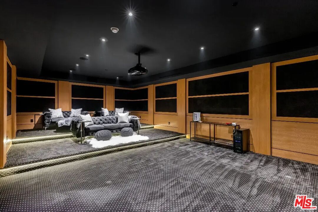 Interior, Recessed Lighting, Theatre Room