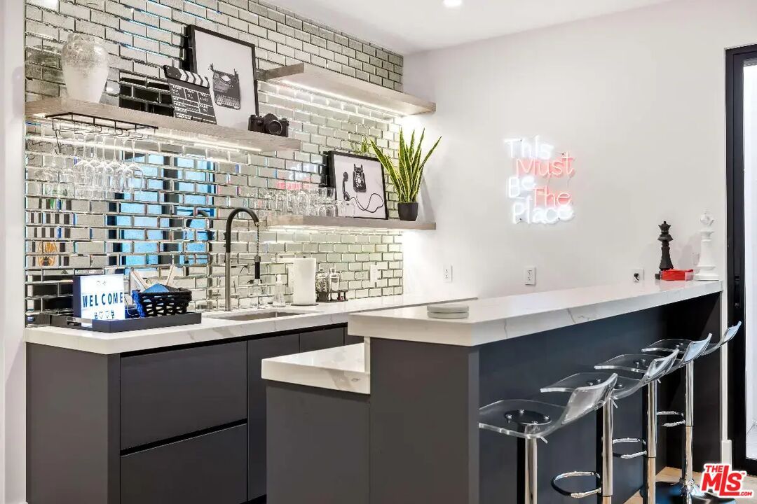 Interior, Recessed Lighting, Stone Walls