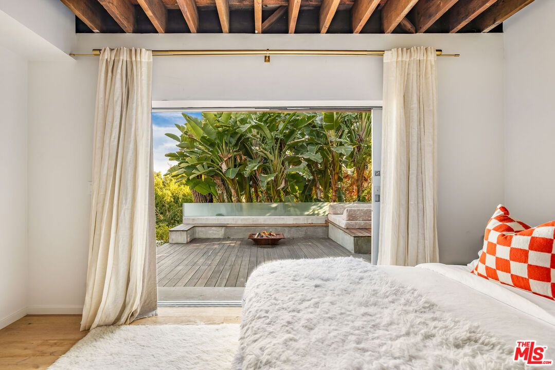Bedroom, Interior, Wooden Beams, Wood Texture Flooring