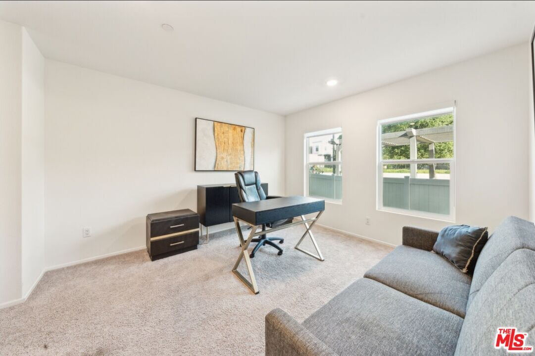 Home Office, Interior, Recessed Lighting