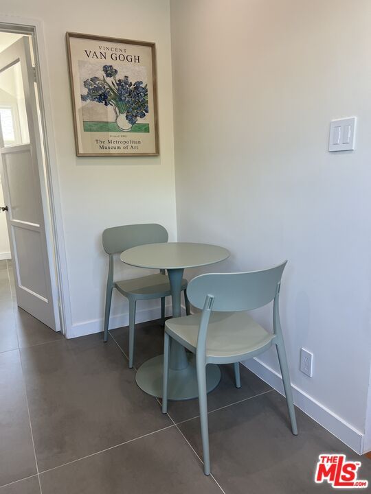 Dining room, Interior