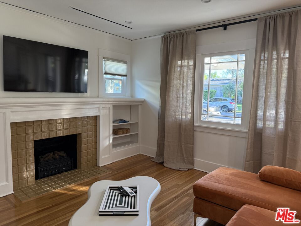Fireplace, Interior, Wood Texture Flooring