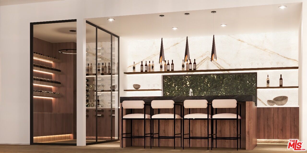 Interior, Pendant Lights, Wine Storage