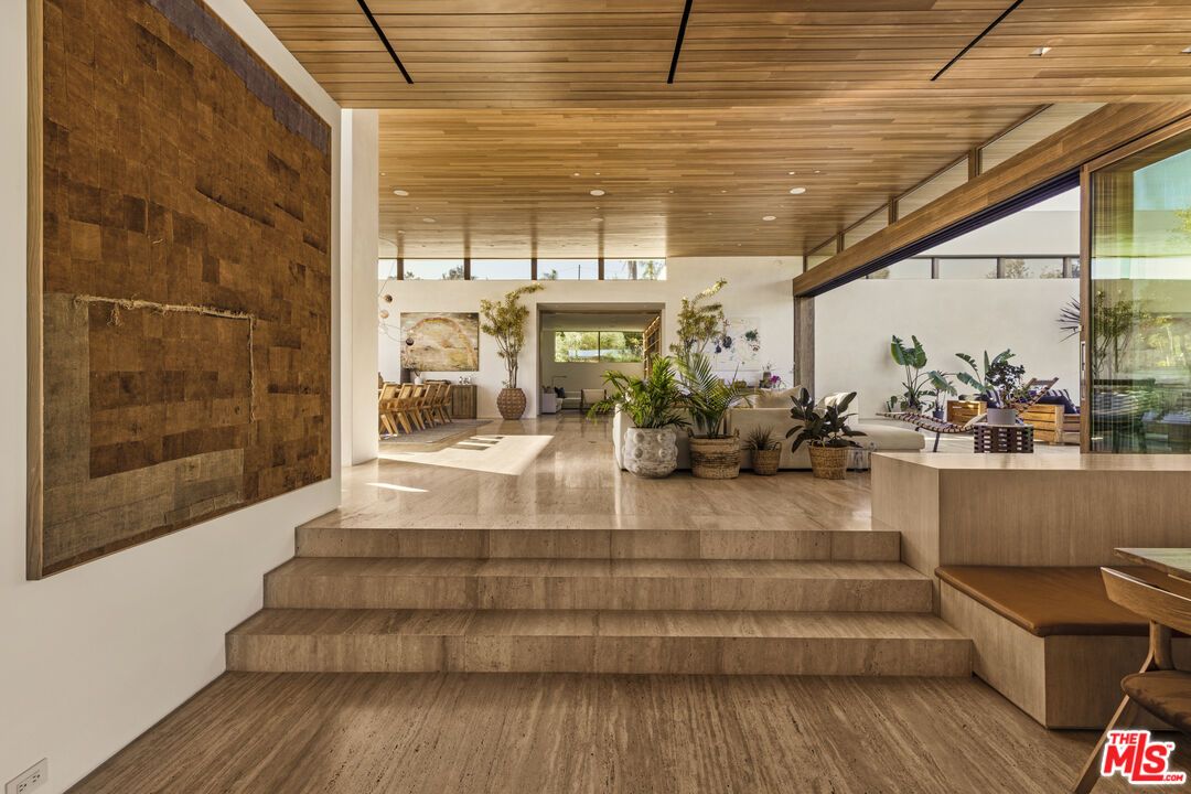 Interior, Recessed Lighting, Wooden Ceilings, Wood Texture Flooring