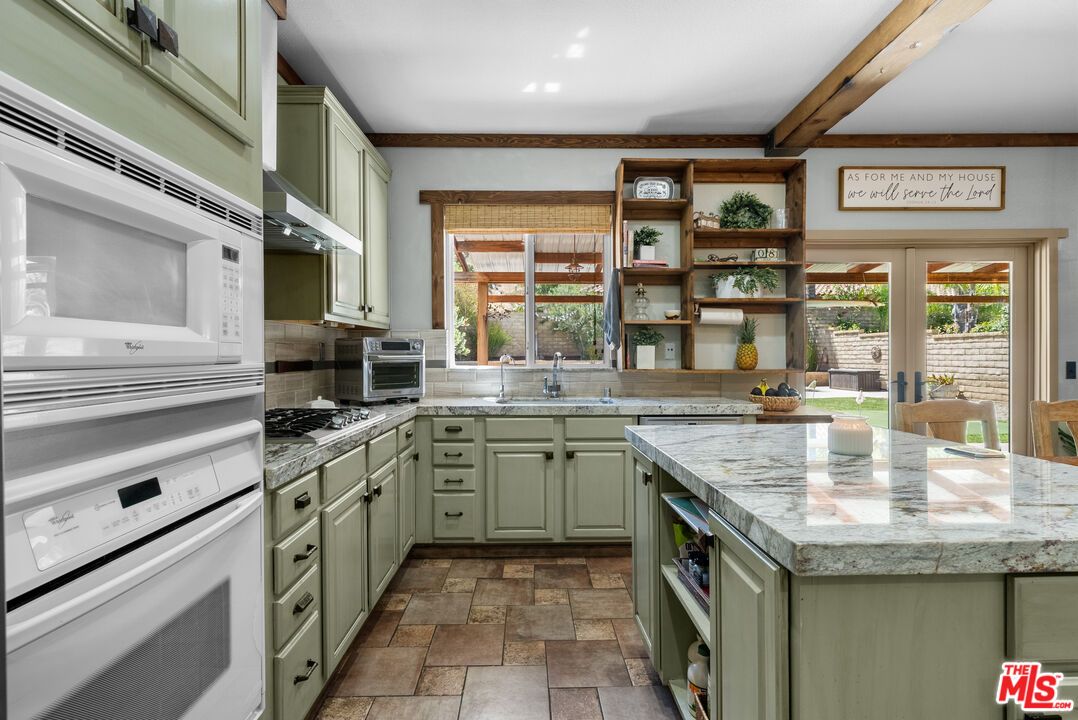 Interior, Kitchen, Wooden Beams