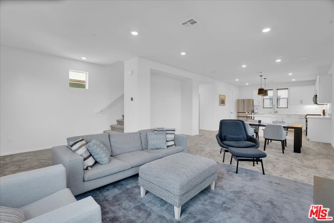 Dining room, Interior, Kitchen, Living room, Pendant Lights, Recessed Lighting