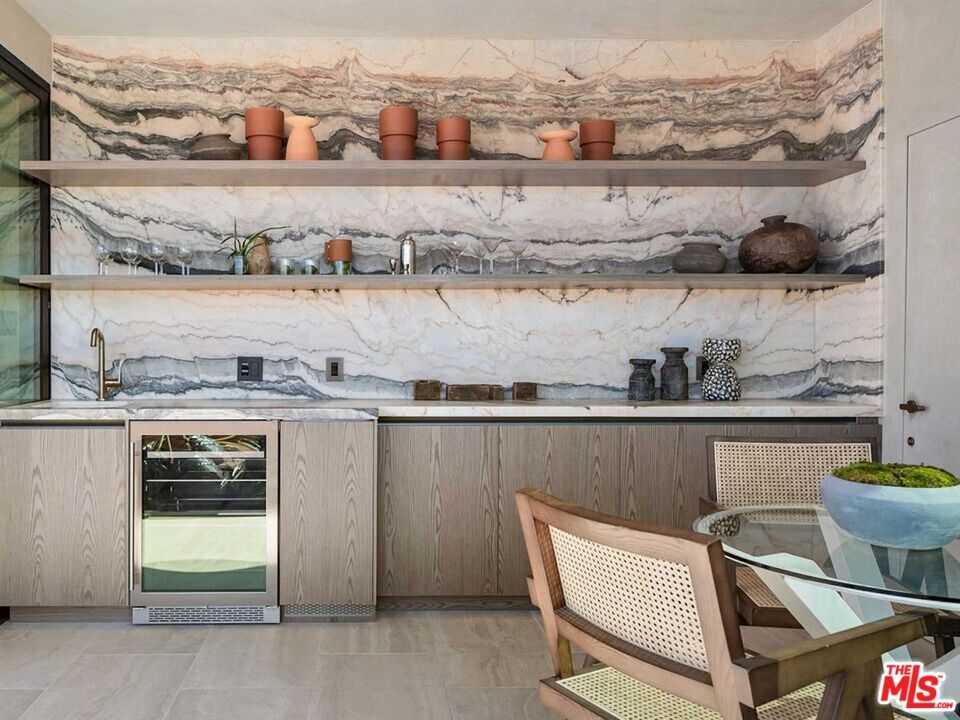 Dining room, Interior, Marble Walls