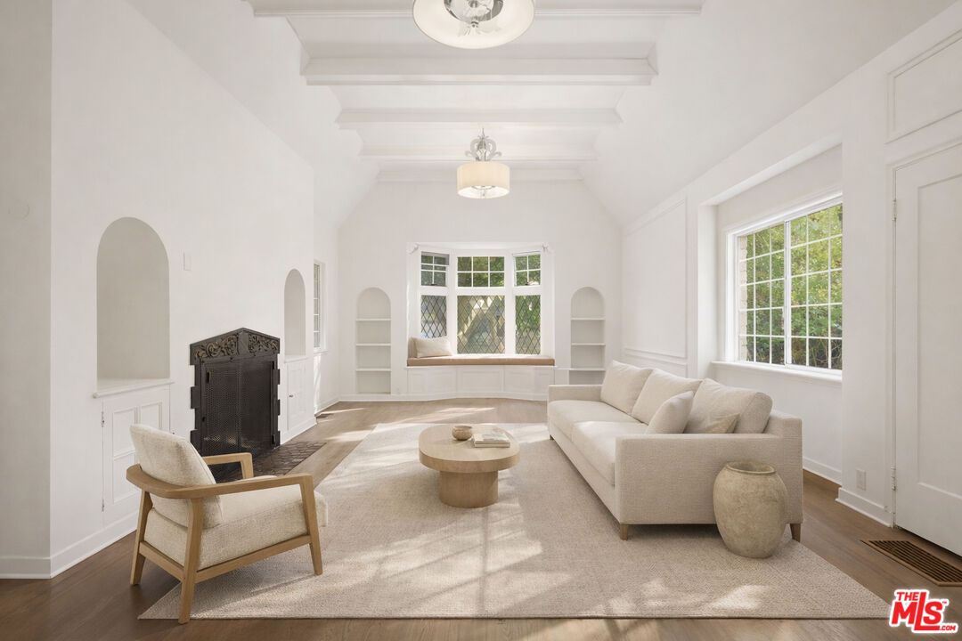 Fireplace, Interior, Living room, Wood Texture Flooring