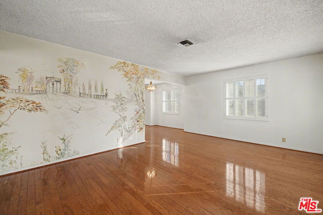 Empty room, Interior, Wood Texture Flooring
