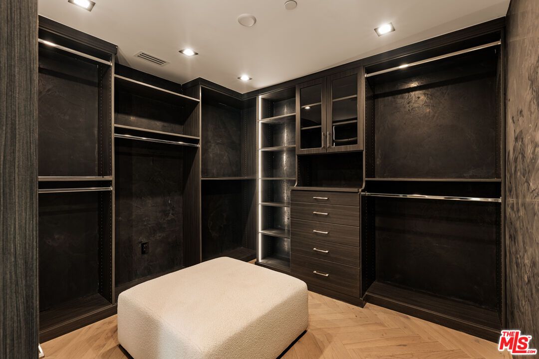 Interior, Recessed Lighting, Walk-in Closets, Wood Texture Flooring