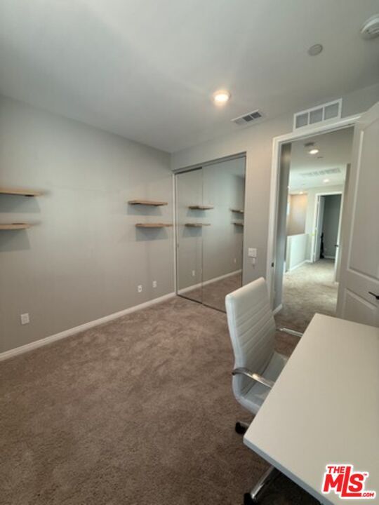 Home Office, Interior, Recessed Lighting