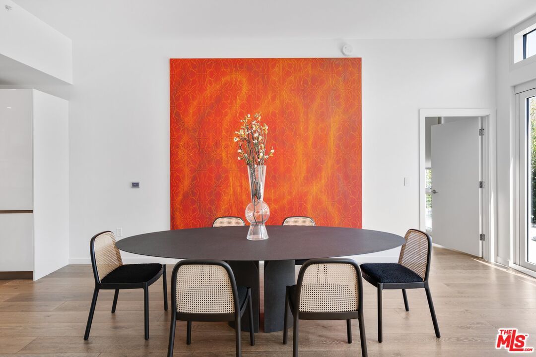 Dining room, Interior, Wood Texture Flooring