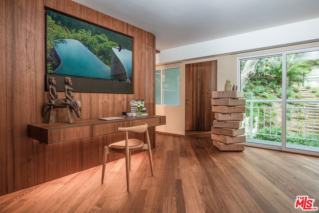 Home Office, Interior, Wood Texture Flooring