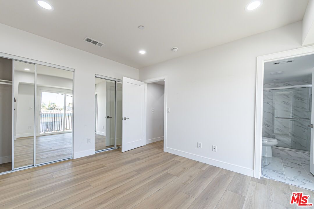 Bathroom, Empty room, Interior, Marble, Marble Walls, Recessed Lighting, Wood Texture Flooring