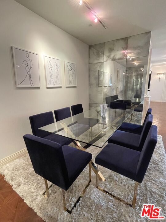 Dining room, Interior, Wood Texture Flooring