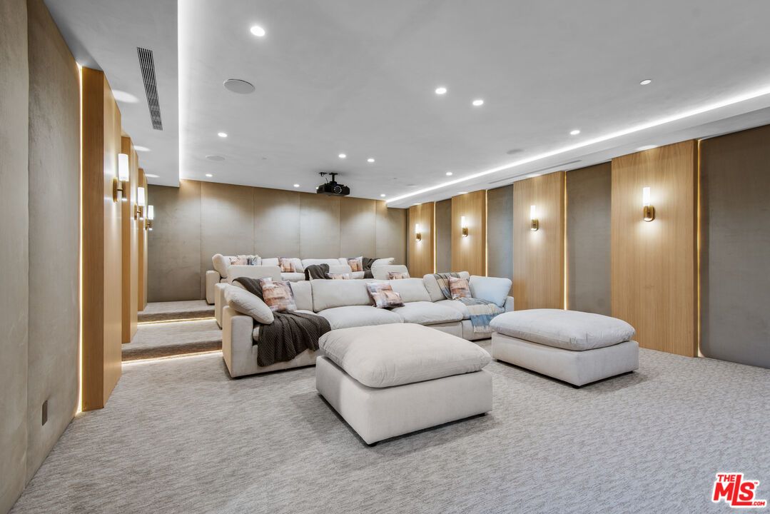 Interior, Recessed Lighting, Theatre Room