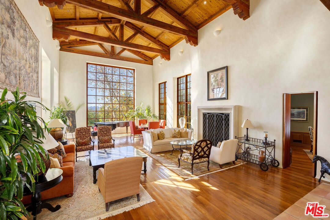 Fireplace, Interior, Living room, Wooden Beams, Wooden Ceilings, Wood Texture Flooring